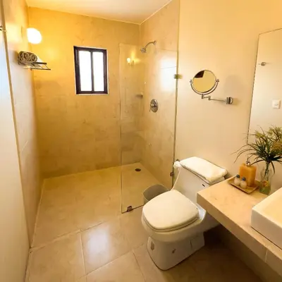 Un baño de Quinta Roca Hotel