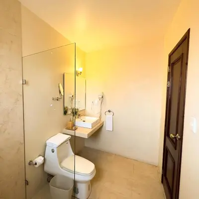 Un baño de Quinta Roca Hotel