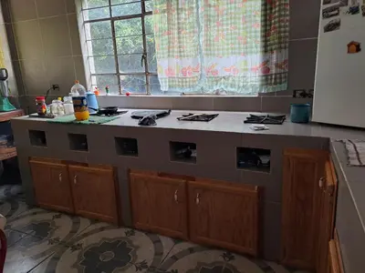 Una cocina o zona de cocina en Casa Martha