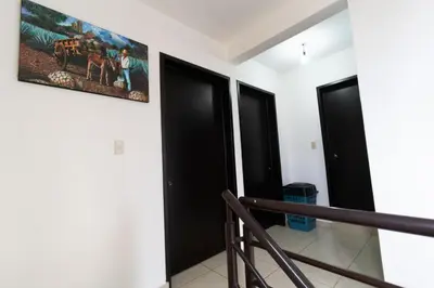 Una televisión o centro de entretenimiento en La Blanca de Tlacolula