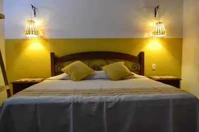 Cama o camas de una habitación en ¡Hermosa Estancia Centro de Oaxaca!
