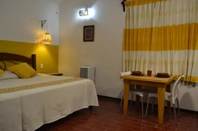 Cama o camas de una habitación en ¡Hermosa Estancia Centro de Oaxaca!