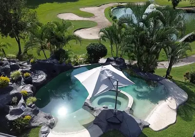 Piscina en o cerca de Casa VIP con la mejor vista de Lomas de Cocoyoc