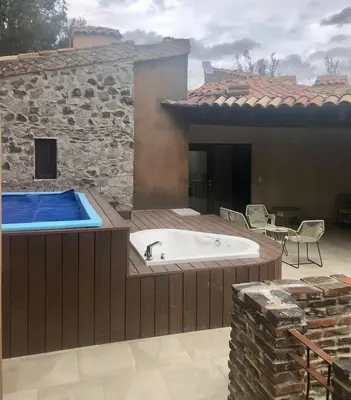 Piscina en o cerca de Loft Loreto en Val'Quirico