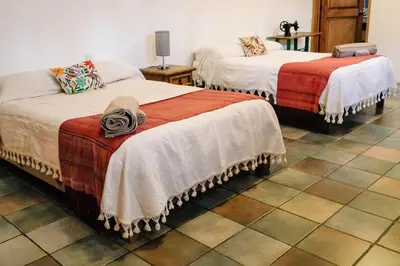 Cama o camas de una habitación en Sunshine House - Made by artists