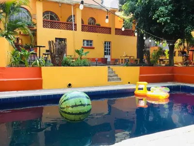 Piscina en o cerca de Bungalito en Cuernavaca