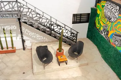 Zona de estar de Casa Don José: NARANJOS Suite