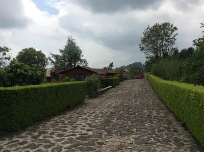Paisaje cerca de este camping resort