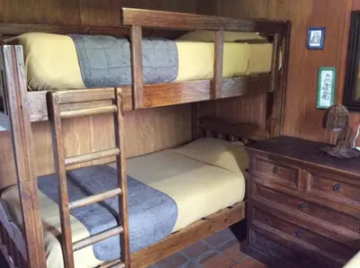 Litera o literas de una habitación en Cabanas la Chicharra