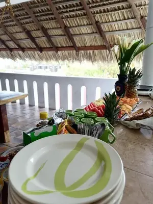 Comida en o cerca de este hostal o pensión