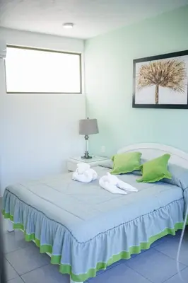 Cama o camas de una habitación en HOTEL OBREGON