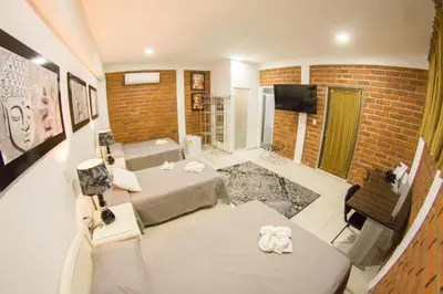 Zona de estar de HOTEL OBREGON