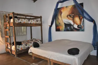 Cama o camas de una habitación en AQUA CEIBA Hotel Spa Aventuras y Eventos