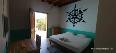 Cama o camas de una habitación en La casa del sueño