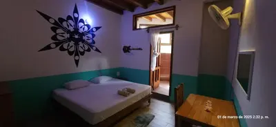 Cama o camas de una habitación en La casa del sueño