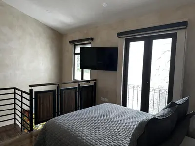 Cama o camas de una habitación en Loft Nizza en ValQuirico a 50 mts Plaza del Zocalo