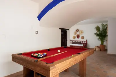 Mesa de billar en AmazINN Stay CDMX Coyoacan