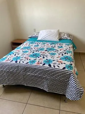 Cama o camas de una habitación en Increible casa en renta en Cocoyoc Morelos