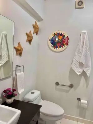 Un baño de Lindo Depa muy cerca de Coyoacan y Universidad