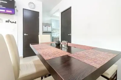 Una cocina o zona de cocina en Maktub Casa AcaCancún