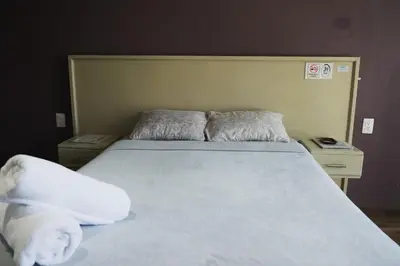 Cama o camas de una habitación en JH Hotel Tlatlauqui