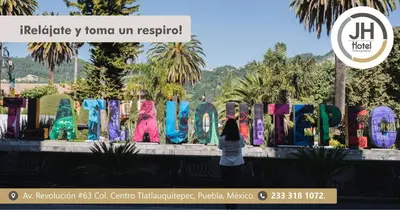 Jardín al aire libre en JH Hotel Tlatlauqui