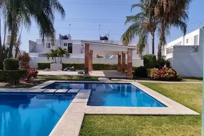 Piscina en o cerca de Casa cerca de ex hacienda temixco