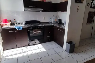 Una cocina o zona de cocina en Casa cerca de ex hacienda temixco