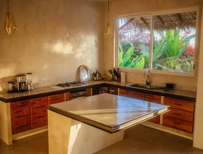 Una cocina o zona de cocina en Casa La Bomba