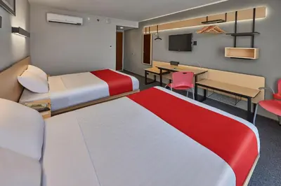 Cama o camas de una habitación en City Express by Marriott Tehuacan