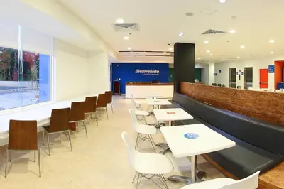 Zona de estar de One Xalapa Las Animas