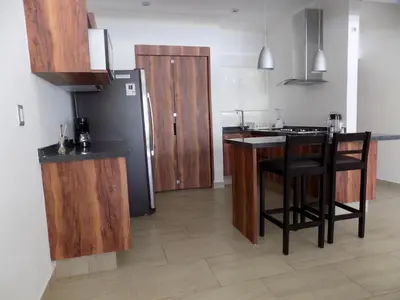 Una cocina o zona de cocina en Acapulco Diamante Varadero D001
