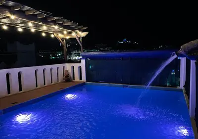 Piscina en o cerca de Casa en el centro de Taxco con alberca.