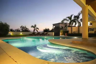 Piscina en o cerca de Super casa, la mejor vista de Huatulco