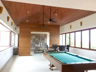 Mesa de billar en Super casa, la mejor vista de Huatulco