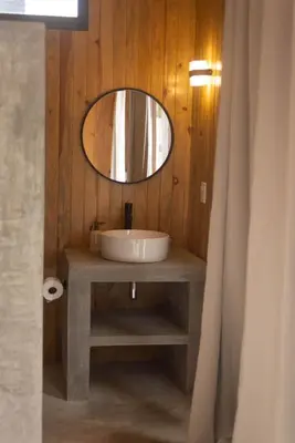 Un baño de Naari Cabañas Boutique