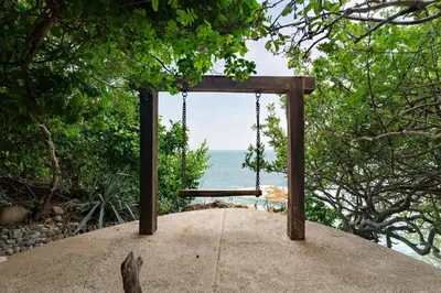 Paisaje cerca de esta villa