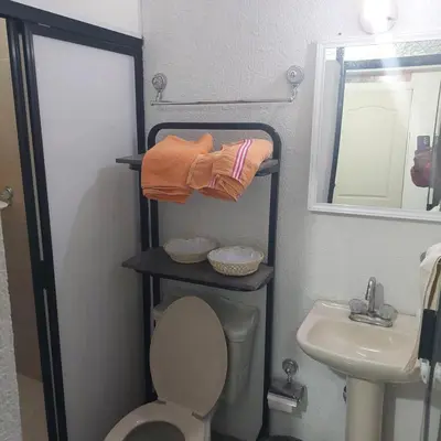 Un baño de Eva's paradise