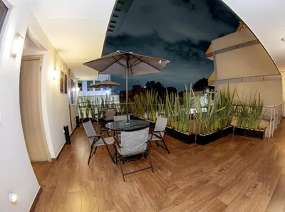 Un balcón o terraza de La Casa del Reloj - Zona de Hospitales