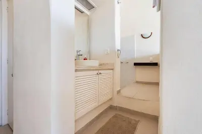 Un baño de Hermosa Villa Puesta al SOL