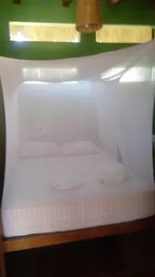 Cama o camas de una habitación en Altamira Mazunte
