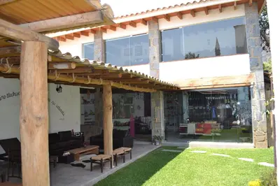 Jardín al aire libre en Rústika SPA Hotel Boutique