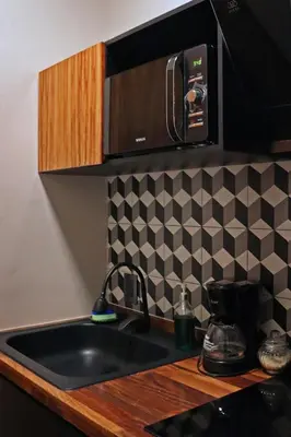 Una cocina o zona de cocina en Layoo, Tu casa en Oaxaca 102