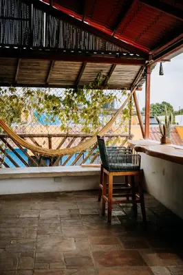 Plano de Terraza Puerto Hostel