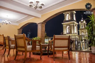 Zona de estar de Hotel Mansur Business & Leisure