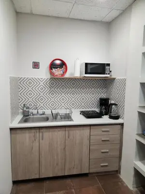 Una cocina o zona de cocina en Hermosa Hacienda Las Heliconias