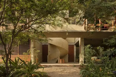 Jardín al aire libre en Ennea Hotel - Adults Only