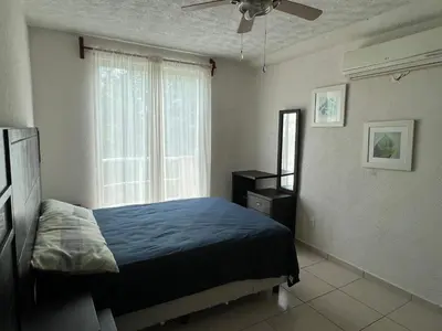 Cama o camas de una habitación en Acapulco Marina Diamante