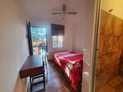 Cama o camas de una habitación en Casa Canseco