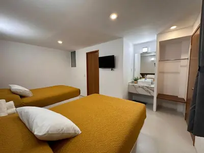 Una cocina o zona de cocina en Hotel Quinta Luna Zacatlán